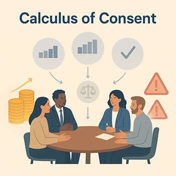 An experimental investigation of the calculus of consent
