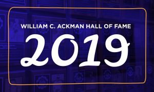 2019 William C. Ackmann Memorial Athletic Hall of Fame Inductees